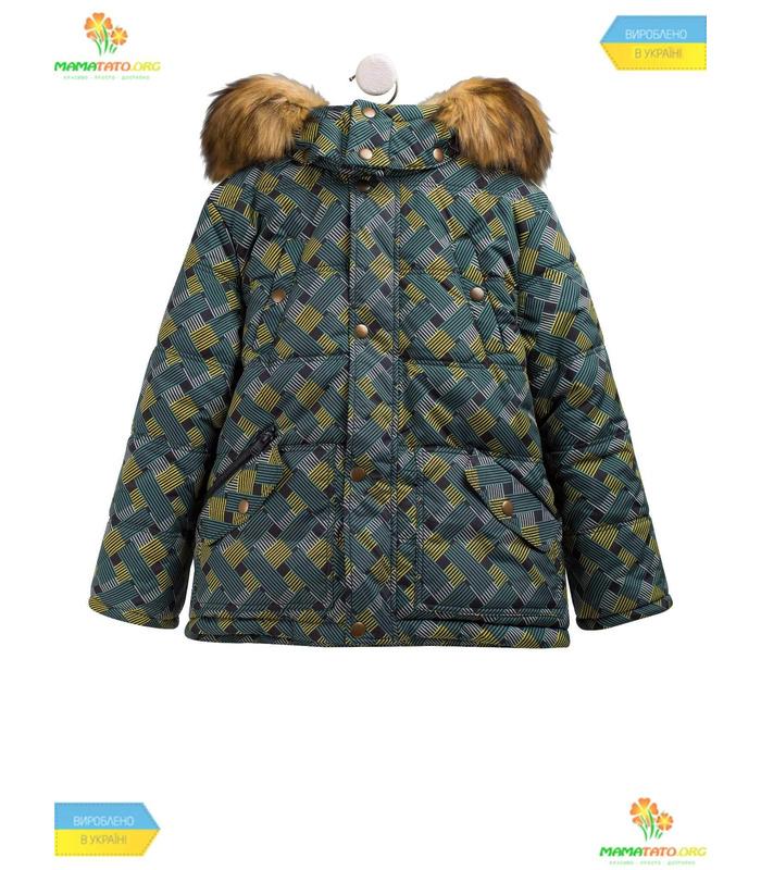 Детская зимняя куртка КТ176 GR