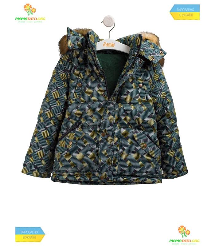 Дитяча зимова куртка КТ176 GR