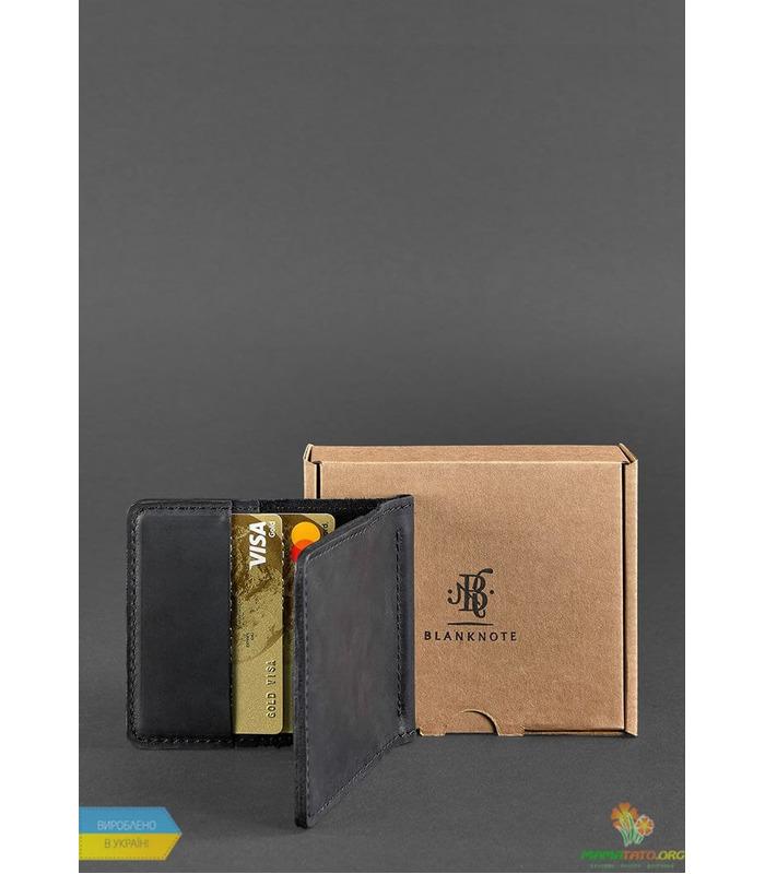 Портмоне 1.0 (зажим для денег) CRAZY HORSE Графит