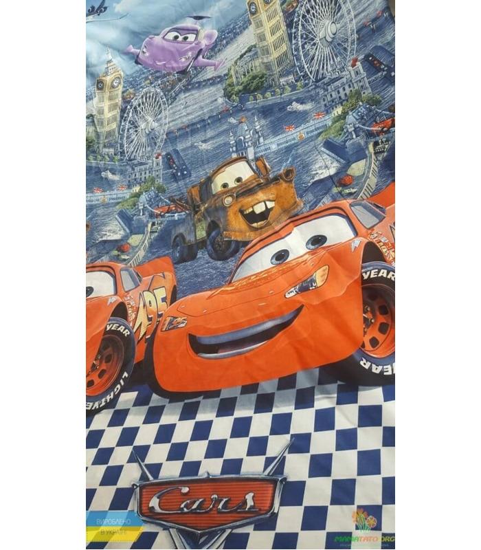 Комплект постельного белья "Тачки Маквин"