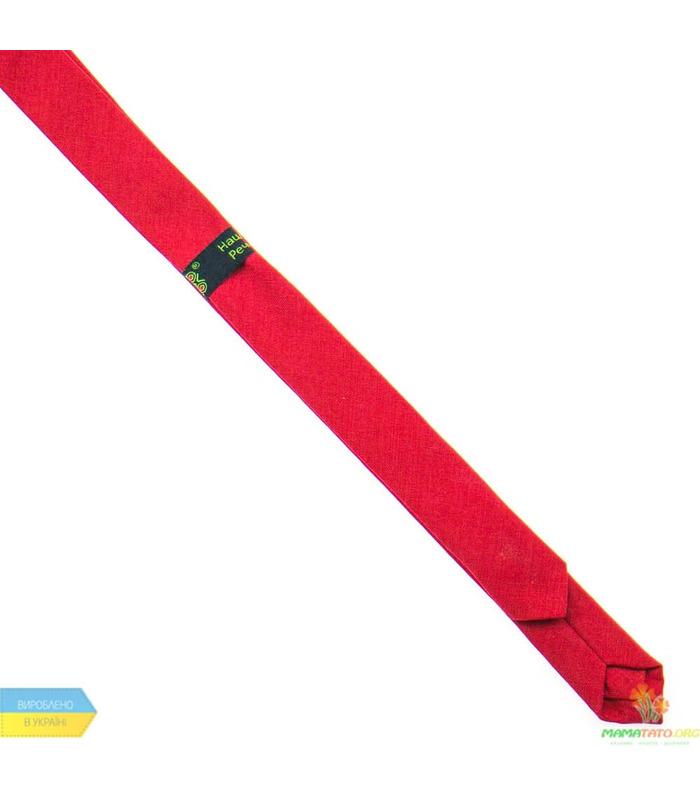 Вишита тонка краватка 827