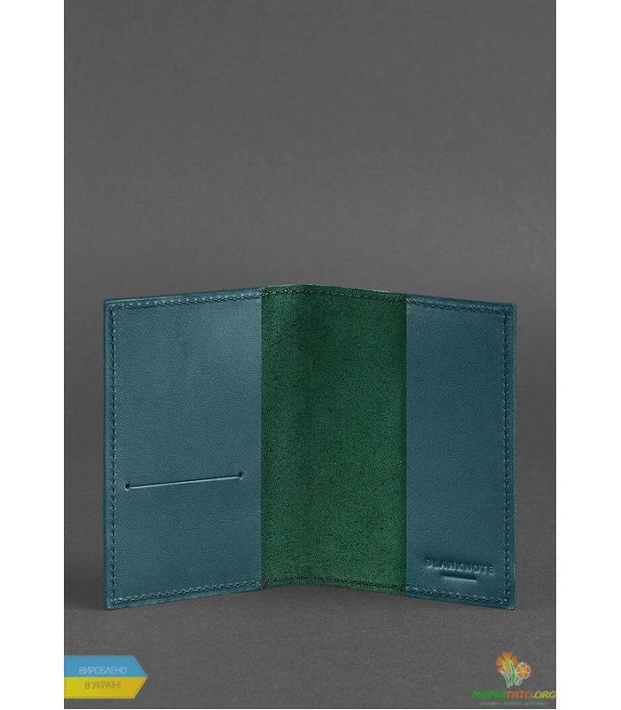 Обложка для паспорта 1.2 Малахит
