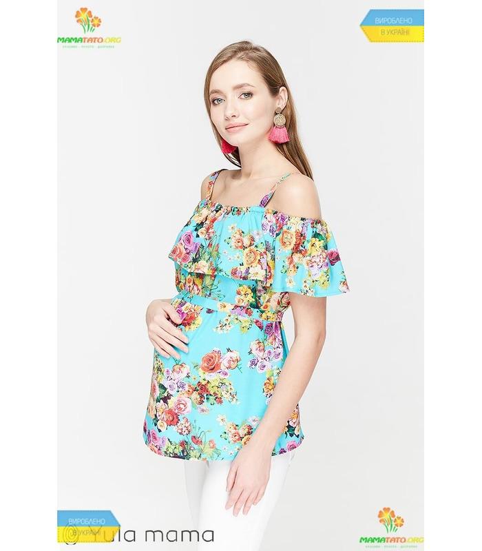 Блуза Бренда AQ от Юла Мама в категории Блузки и туники кормящим на МамаТато