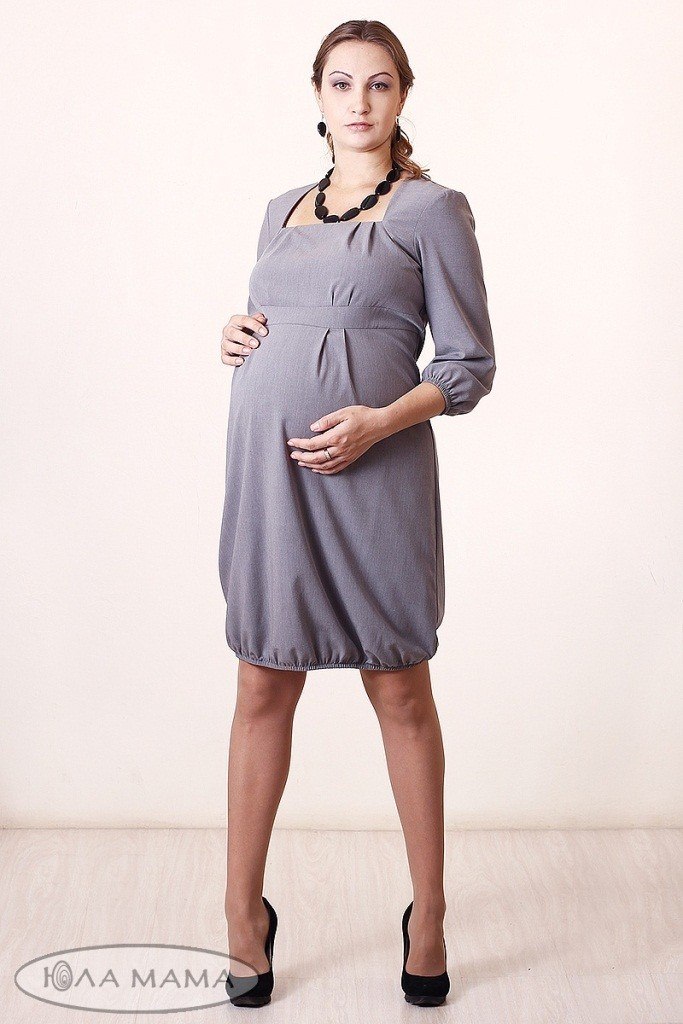 Офисное платье для беременных