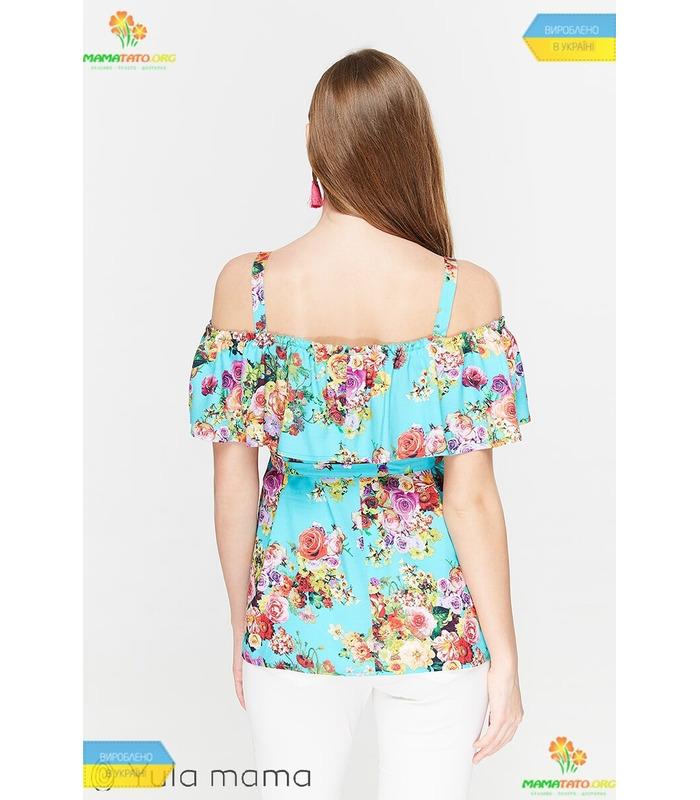 Блуза Бренда AQ от Юла Мама в категории Блузки и туники кормящим на МамаТато