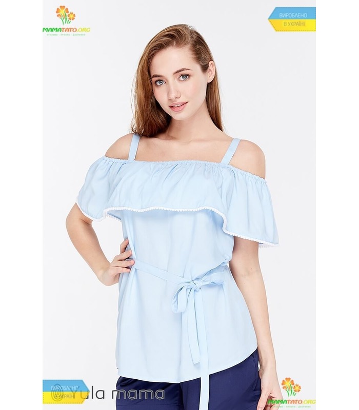 Блуза Бренда BB от Юла Мама в категории Блузки и туники кормящим на МамаТато