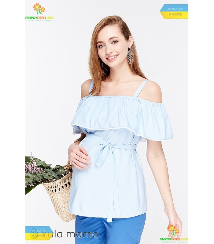 Блуза Бренда BB от Юла Мама в категории Блузки и туники кормящим на МамаТато