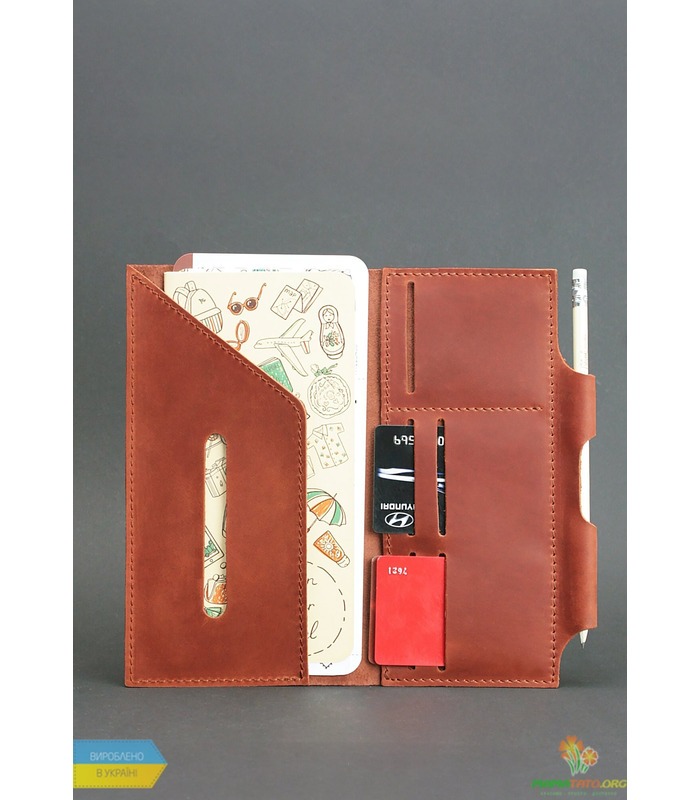 Тревел-кейс 3.0 Коньяк с Мандалой