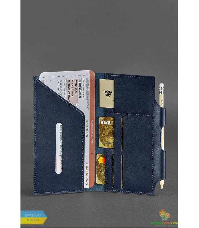 Купить ᐉ Тревел-кейс 3.0 Темно-синий | универсальный, натуральная кожа