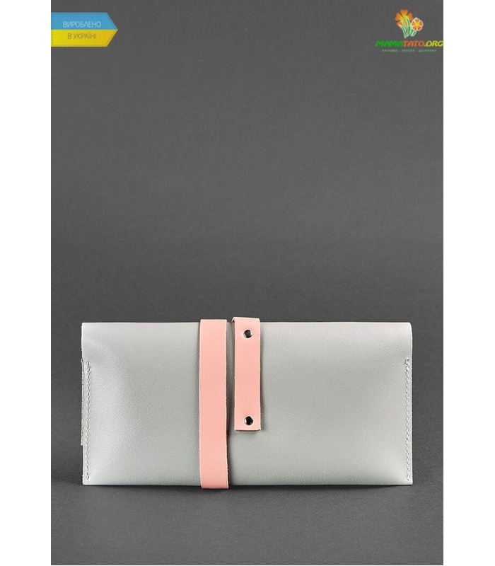 Тревел-кейс Voyager 1.0 Серый-розовый ᗍ произведено в Украине, ручная работа