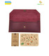 Кожаный клатч-конверт Виноград ᐉ Натуральная кожа, ручная качественная работа