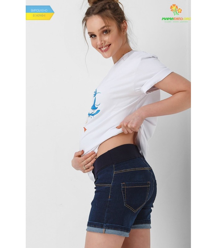 Шорты Джинс мод.1924 0000 от Dianora в категории Шорты и бриджи беременным на МамаТато