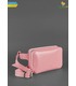Шкіряна сумка на пояс DropBag mini PN Рожевий Персик ᐉ Україна, HandMade, натуральна шкіра
