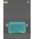 Кожаная сумка на пояс DropBag mini TF Бирюзовая ᐉ Украины, HandMade, натуральная кожа