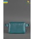 Кожаная сумка на пояс DropBag mini ML Зеленая ᐉ Украины, HandMade, натуральная кожа