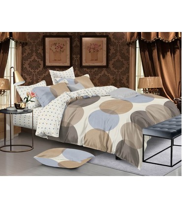 Комплект постільної білизни Отелло ᗍ сатин ※ Україна, натуральна тканина