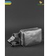 Шкіряна сумка на пояс DropBag mini BK Чорна ᐉ Україна, HandMade, натуральна шкіра