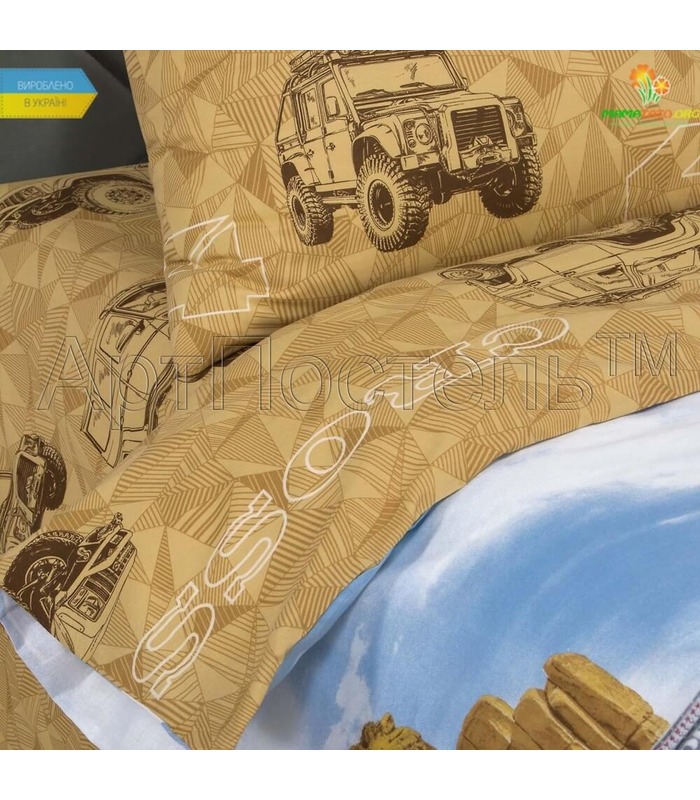 Комплект дитячої постільної білизни "Каньйон" ᐉ Поплін, вироблено в Україніньйон" Поплін