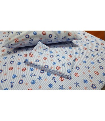 Комплект дитячої постільної білизни "Круїз" ᐉ Поплін, вироблено в Україні