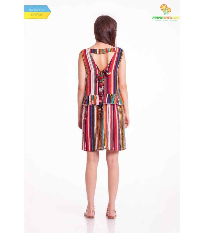 Сукня Чілі Міні Смужка