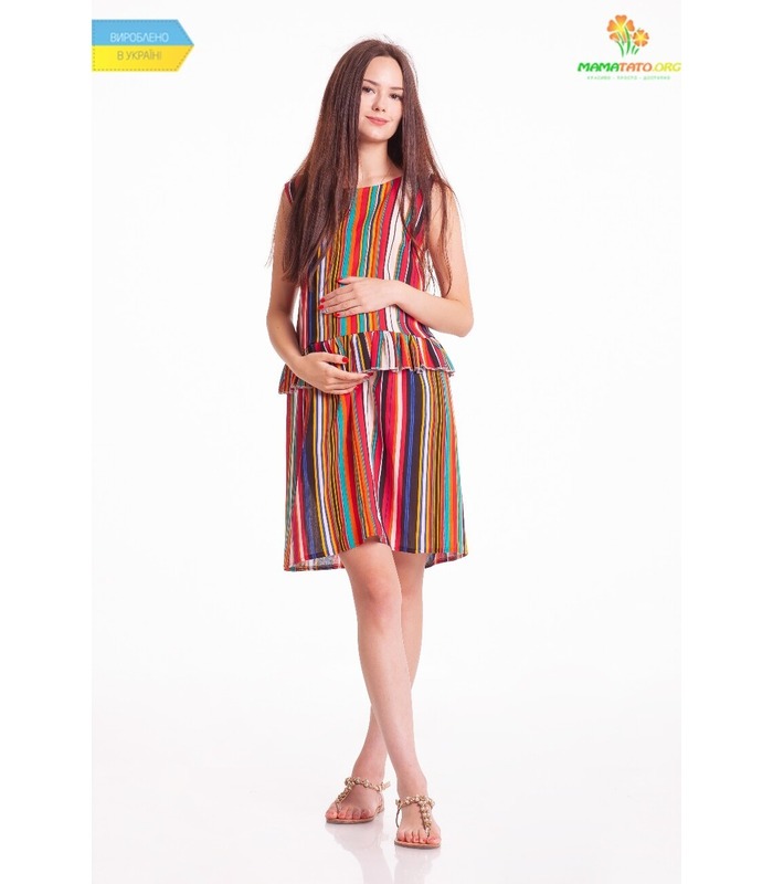 Сукня Чілі Міні Смужка