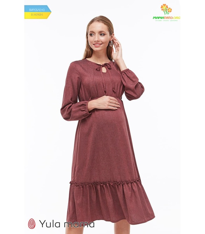 Платье Монис BR от Юла Мама в категории Платья для кормления на МамаТато