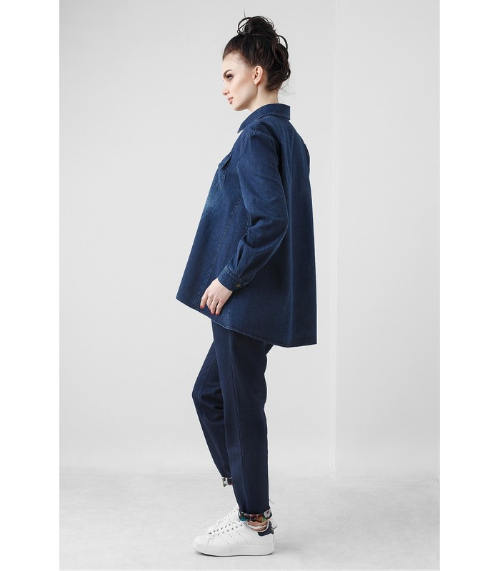 Джинсовая рубашка Яна