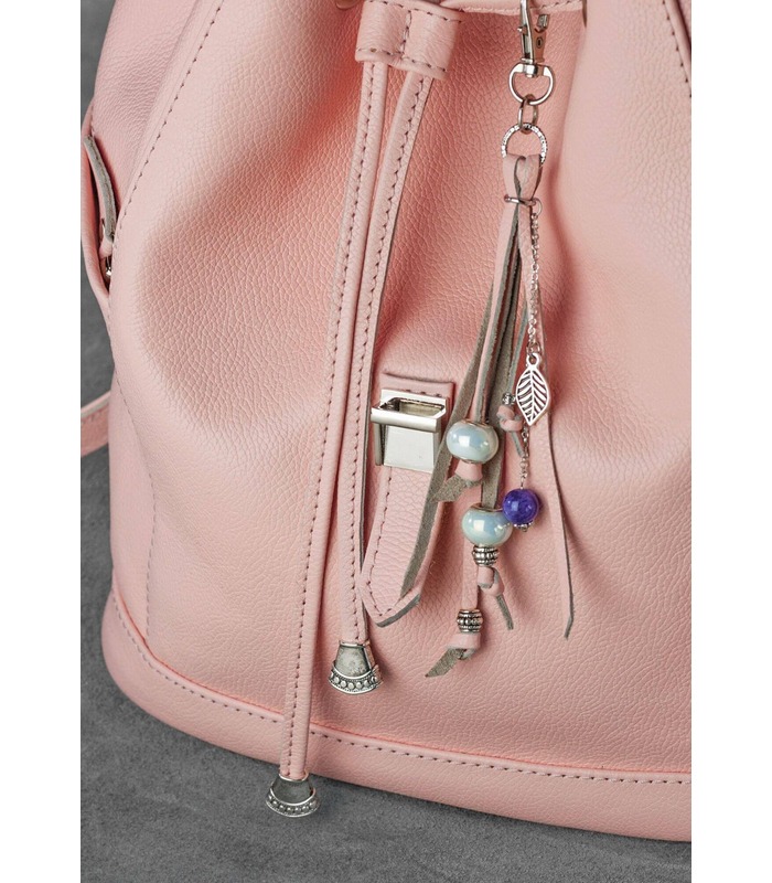 Шкіряний рюкзак Олсен Барбі