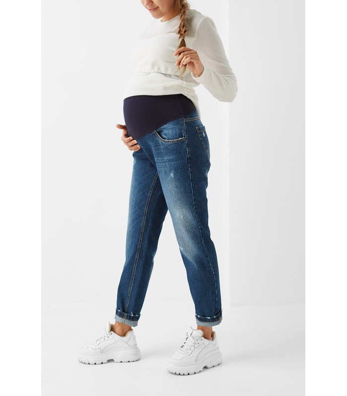 Джинси Марла ➤ модні джинси вагітним з трикотажним поясом