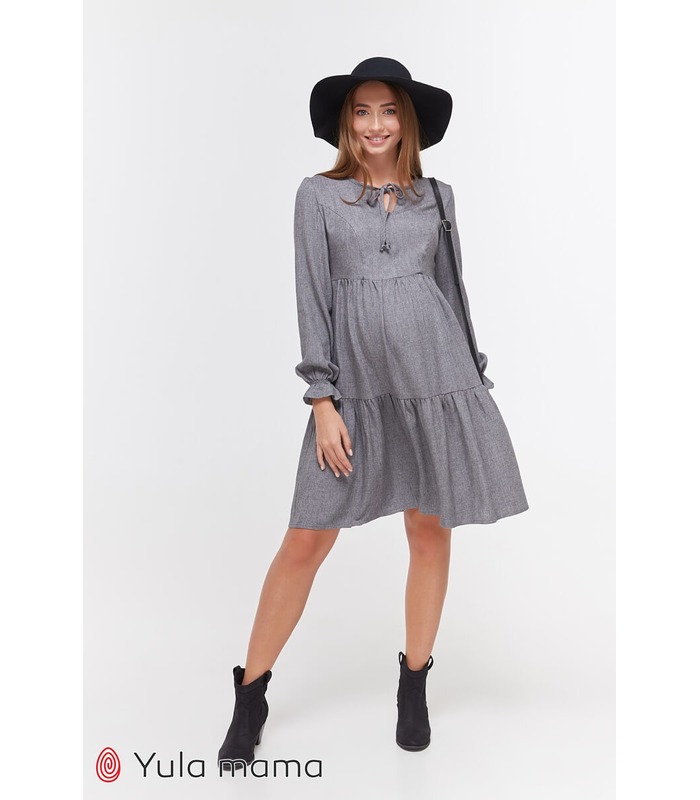 Платье Джеслин GR от Юла Мама в категории Платья для кормления на МамаТато
