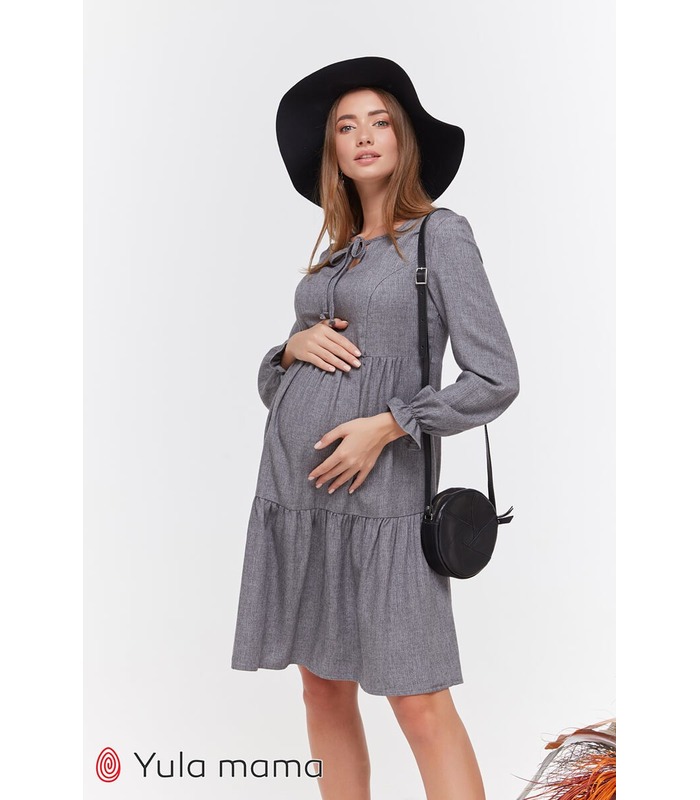 Платье Джеслин GR от Юла Мама в категории Платья для кормления на МамаТато