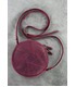 Женская кожаная сумка Бон-бон VN ᐉ Виноград, натуральная кожа, Украина