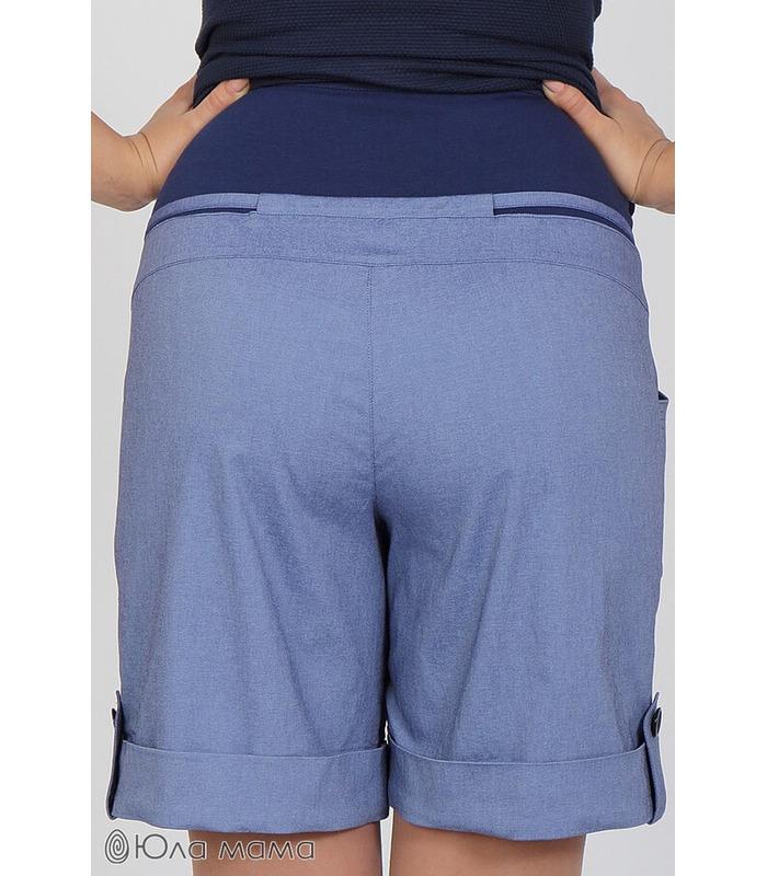 ᐉ Шорти для вагітних Трессі 17, високий трикотажний пояс, регулюється.