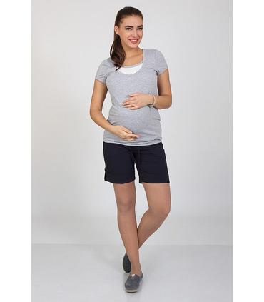 ᐉ Шорти для вагітних Трессі 17, високий трикотажний пояс, регулюється.
