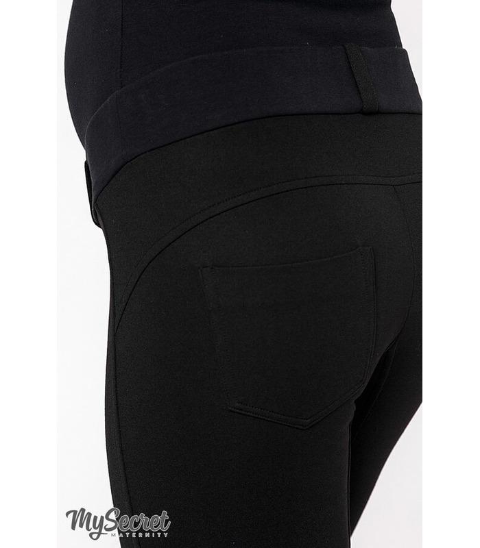 Штаны Эшли Тёплые BL ➤ теплые черные штаны для беременных