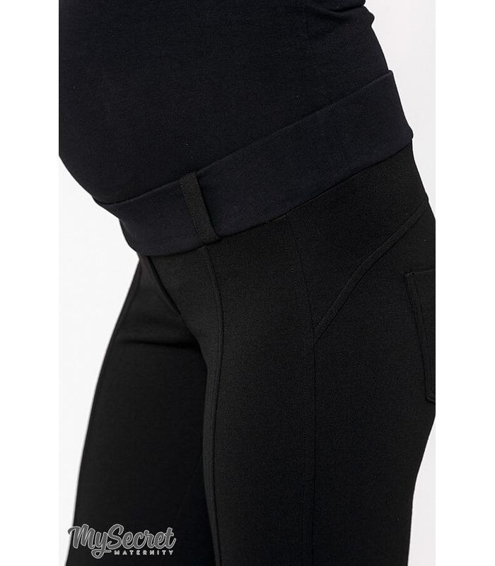 Штаны Эшли Тёплые BL ➤ теплые черные штаны для беременных