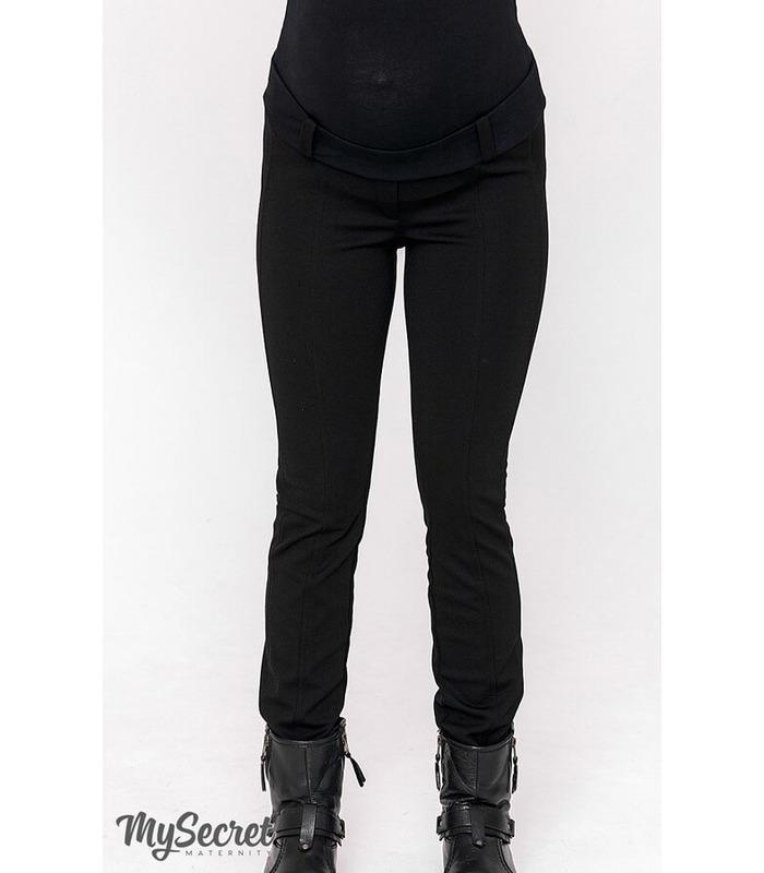 Штаны Эшли Тёплые BL ➤ теплые черные штаны для беременных