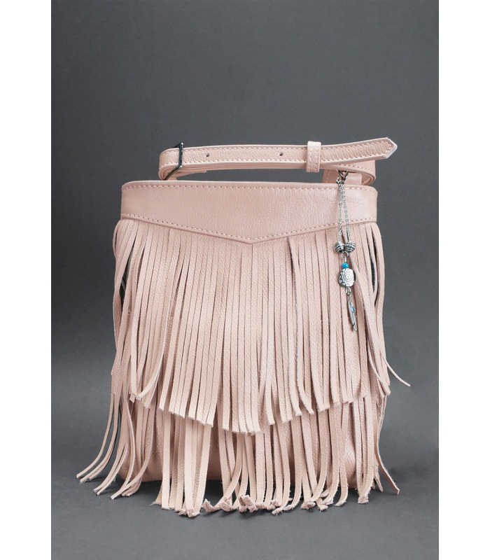 Женская сумка мини-кроссбоди Fleco RS ᐉ натуральная кожа, Украина