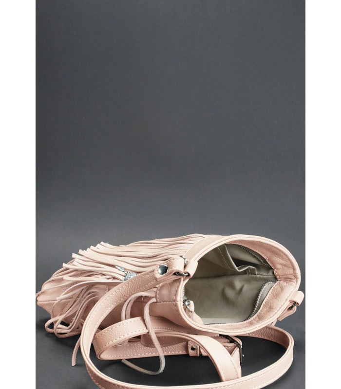 Женская сумка мини-кроссбоди Fleco RS ᐉ натуральная кожа, Украина