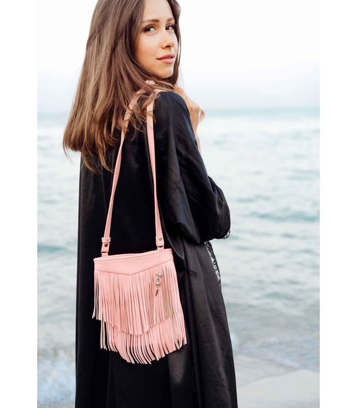 Женская сумка мини-кроссбоди Fleco RS ᐉ натуральная кожа, Украина