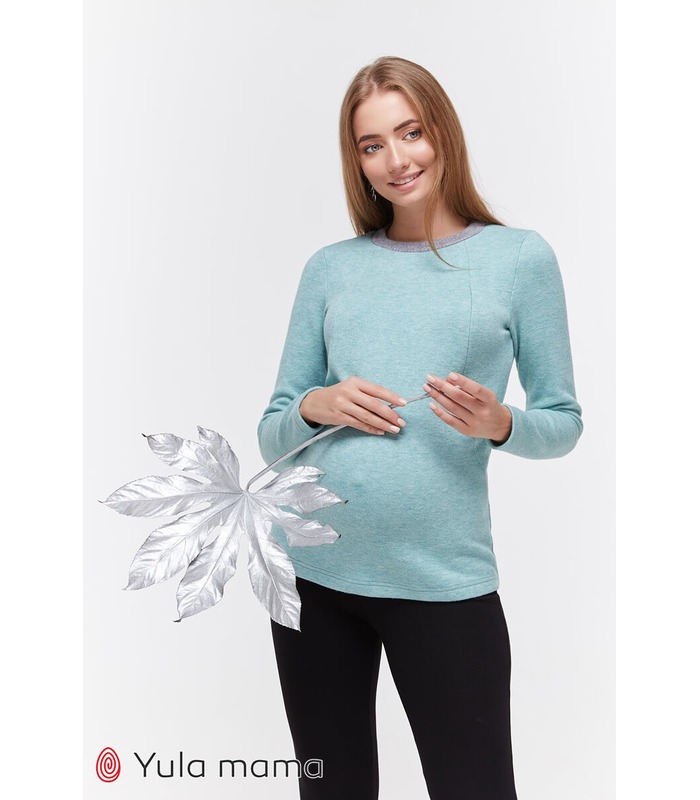 Джемпер Сатин от Юла Мама в категории Свитера и свитшоты кормящим на МамаТато