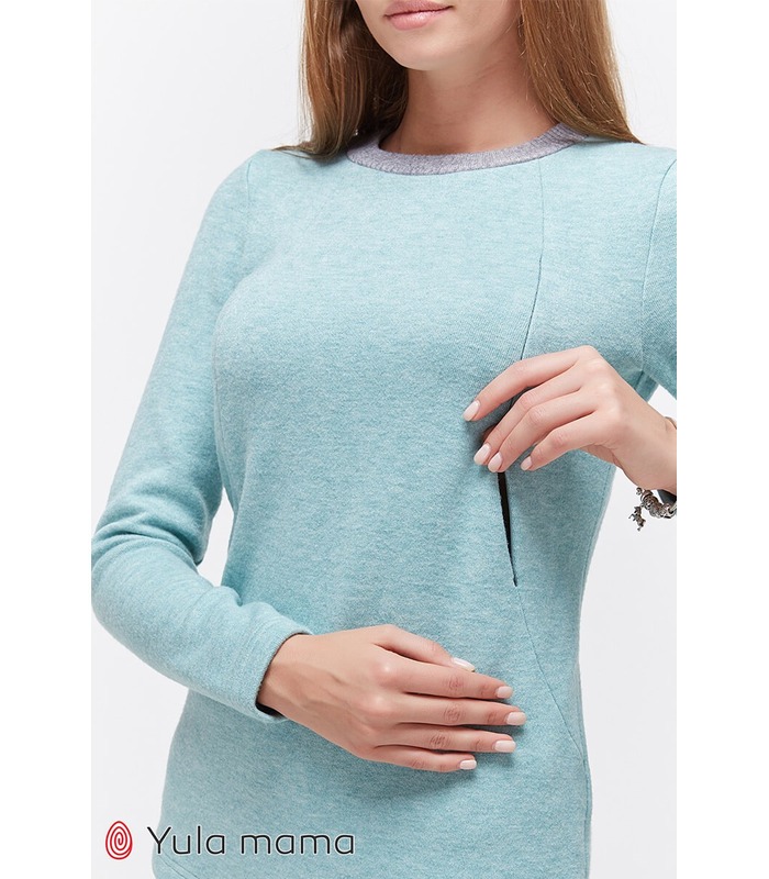 Джемпер Сатин от Юла Мама в категории Свитера и свитшоты кормящим на МамаТато