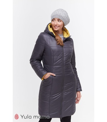 Пальто Мариет GR от Юла Мама в категории Верхняя одежда для беременных на МамаТато