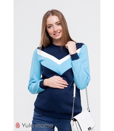 Світшот Дені Теплий BB від Юла Мама у категорії Светри та світшоти годуючим на МамаТато