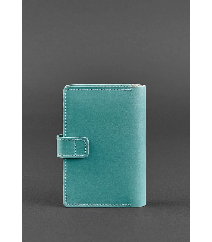 Кожаная обложка для паспорта 3.0 Тиффани ᐉ Украина, натуральная кожа