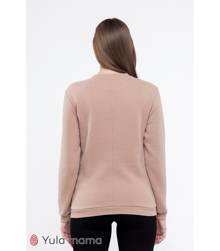 Світшот Кет Теплий CA від Юла Мама у категорії Светри та світшоти годуючим на МамаТато