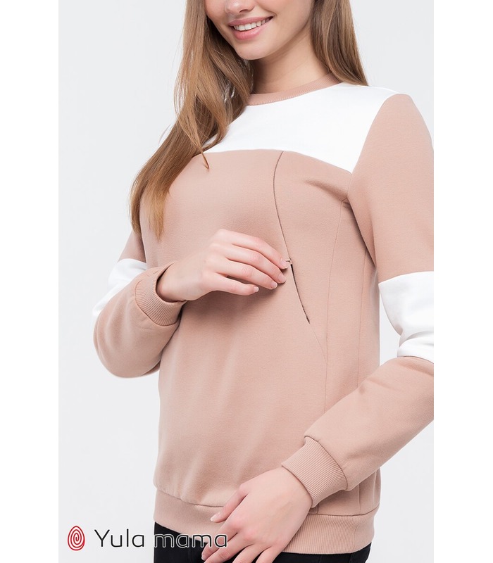 Теплый свитшот Рени от Юла Мама в категории Свитера и свитшоты кормящим на МамаТато