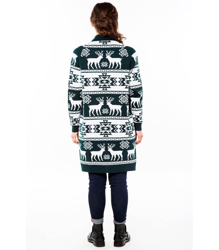 Женский вязаный кардиган мод.64