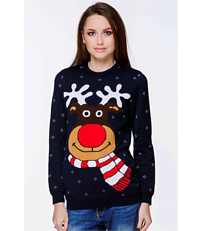 Семейная коллекция свитеров "Веселый Олень"
