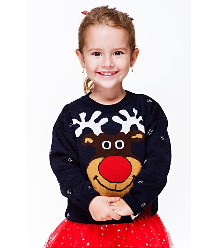 Семейная коллекция свитеров "Веселый Олень"